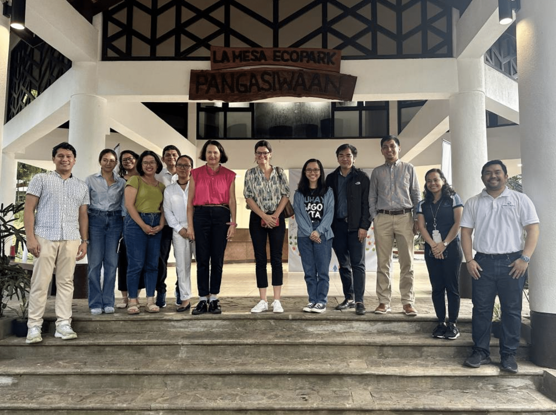 The Manila Water Foundation team, the La Mesa Ecopark Management, and NGO partners joined UK Minister Catherine West and UK Ambassador to the Philippines Laure Beaufils in a guided tour of the La Mesa Ecoparkgame ape, a haven of biodiversity in the city.